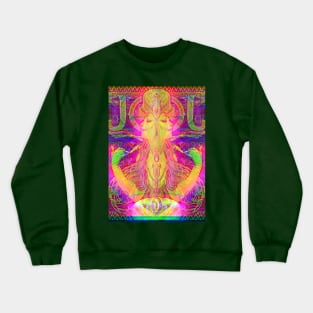 Alphonse Mucha Remixed 01 Crewneck Sweatshirt